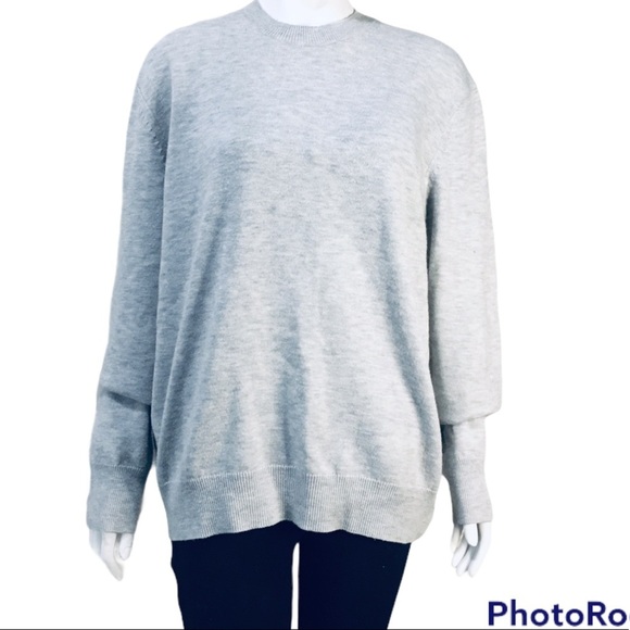 ALL Saints Wool Blend Pullover Unisex Crew Neck Oversized Size XS - Picture 5 of 13